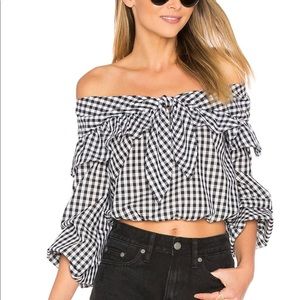 Lovers + Friends gingham top